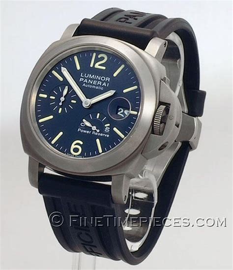 panerai pam 93 review|Panerai PAM 93 Luminor Power Reserve Blue Dial Titanium .